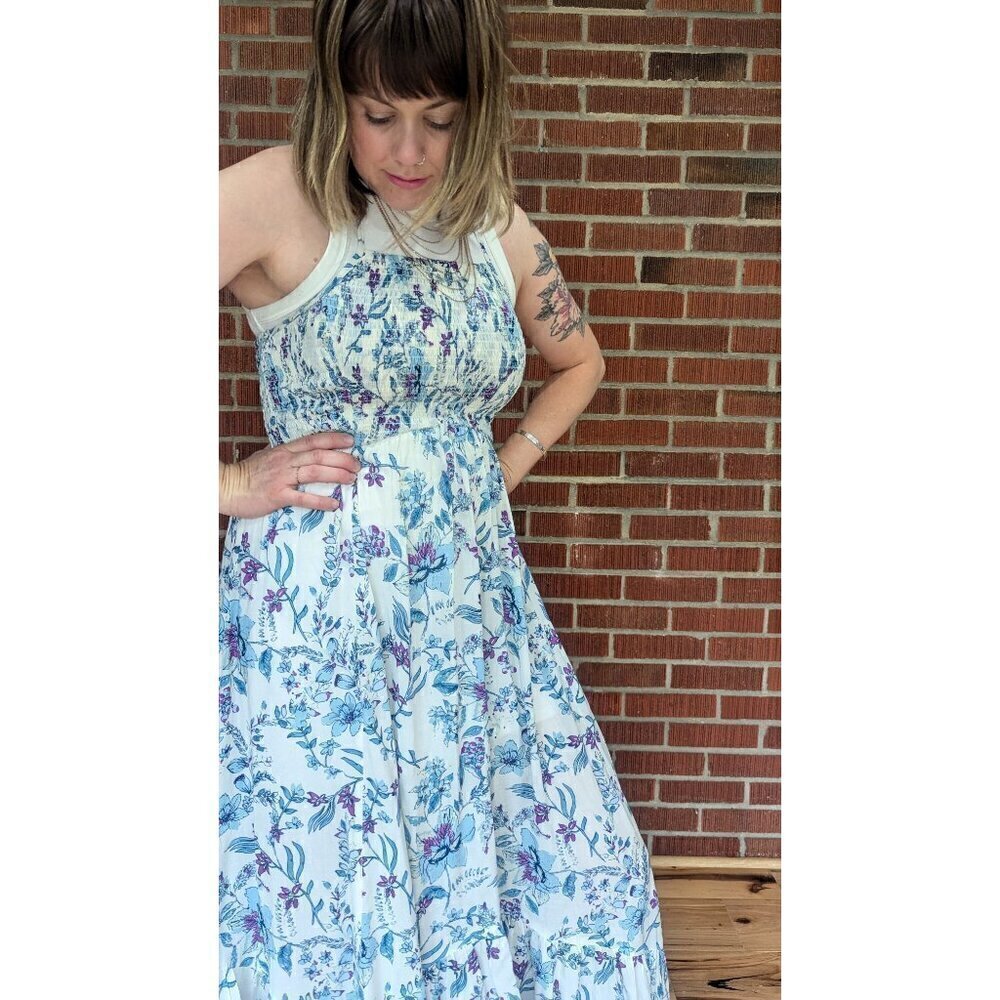 FREE PEOPLE Heat Wave Printed Maxi / Floral Combo - Picture 2 of 9